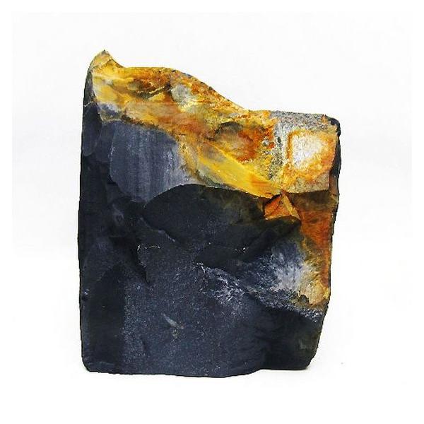 6.2Kg 北海道上ノ国町産 ブラックシリカ 原石 t694-5271 : 誠安天然石