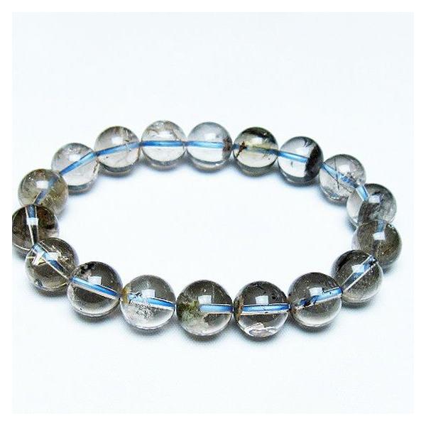 トルマリン ブレスレット トルマリンルチル 12mm t702-6758 : 誠安