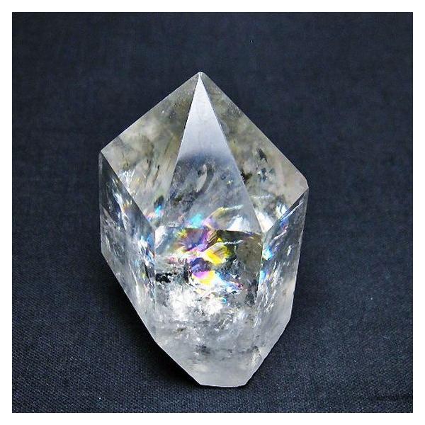 虹入り ヒマラヤ水晶 六角柱 t705-7311 : 誠安天然石専門店 - 通販