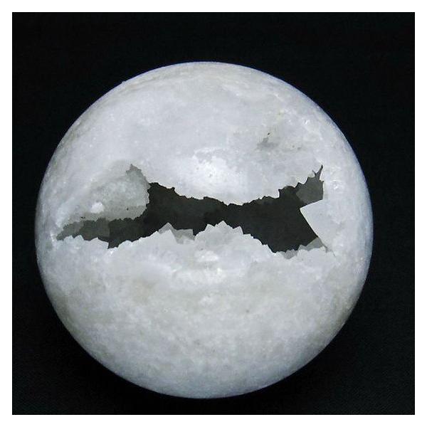 モロッコ産 水晶 笑口 丸玉 64mm t722-937 : 誠安天然石専門店 - 通販