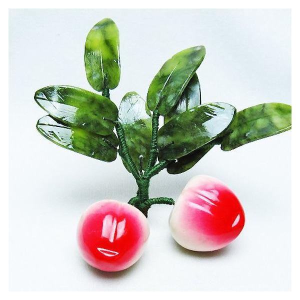 アゲートモモ鉢植え 置物 t726-1566 : 誠安天然石専門店 - 通販