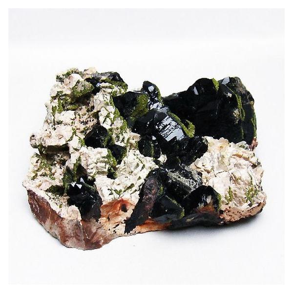 1.5Kg 山東省産 モリオン 純天然 黒水晶 クラスター t728-2243 : 誠安