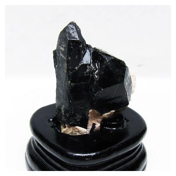 高純度】希少【最強魔除け】雪景色☆モリオン（黒水晶）原石1.55kg