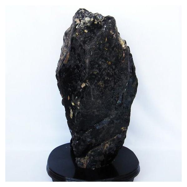 大型 黒水晶 モリオン 龍の石彫刻 4.3kg 天然石 自然石 開運