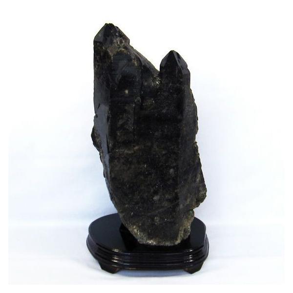 19.3Kg モリオン 純天然 黒水晶 ミックスカラートルマリン 共生 原石