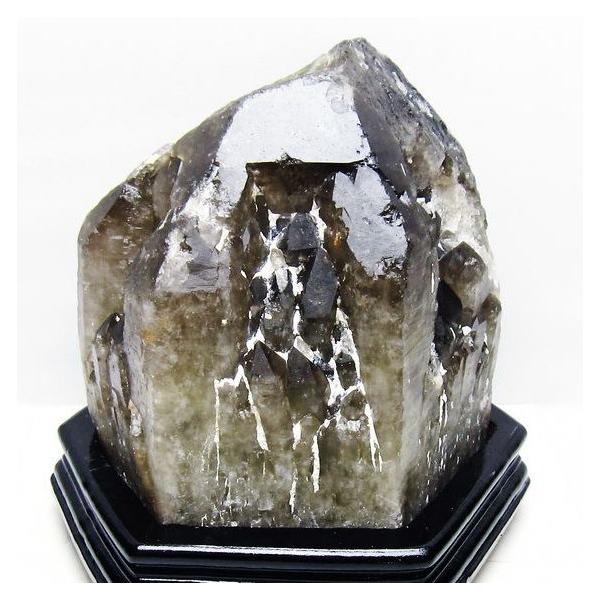 水晶　原石 8.7Kg ライトニング カテドラルライブラリー 水晶 原石 t735-3999 : 誠