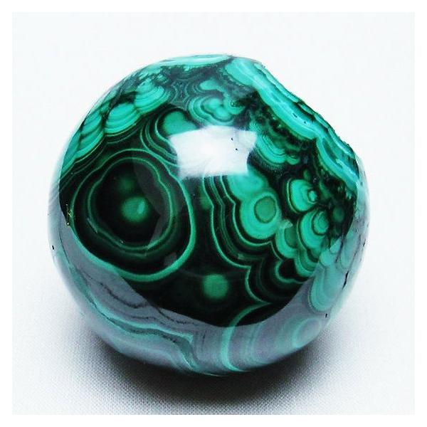 マラカイト 原石 ※欠け箇所などあり 58mm t740-722 : 誠安天然石