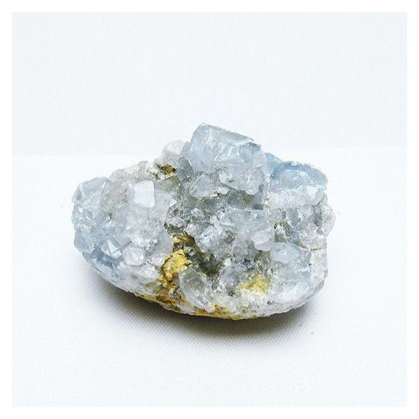 希少　新品❗️セレスタイト　天青石 セレスタイト 天青石 原石 t756-5376 : 誠安天然石専門店 - 通販