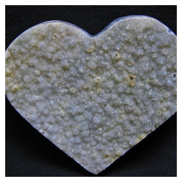 アゲート 瑪瑙 ハート 8.アゲート／瑪瑙 ハート♡パーツ 貫通穴あり（縦） - メルカリ