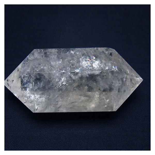 高品質 水晶24面ダブルポイント♡No.2528 虹入り ヒマラヤ水晶ダブル