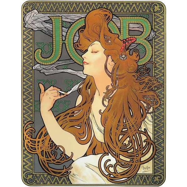 一部予約 アルフォンス ミュシャ JOB社のタバコ 額付き abamedyc.com