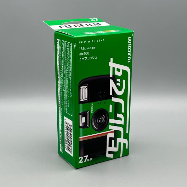 FUJIFILM 写ルンです SIMPLE ACE 35mm 27枚撮り ISO400 135 レンズ付き 