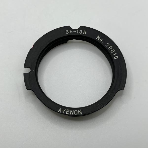 AVENON M-COUPLER FOR LEICA 35-135 BLACK アベノン ライカ L-Mリング ブラック