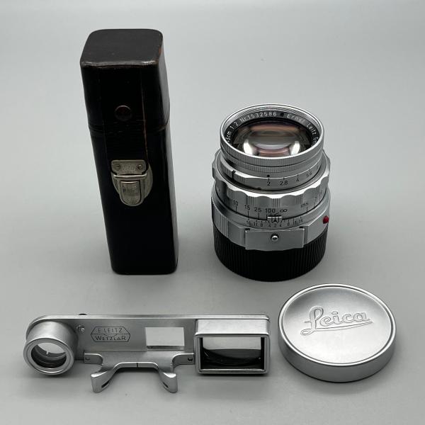 Leica M 用　Summicron f=5cm 1:2 + デジスワップ付き Leica M 用 Summicron f=5cm 1:2 + デジスワップ付き - メルカリ