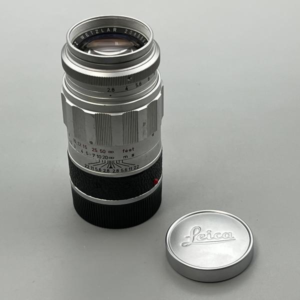 ELMARIT 90mm f2.8 SILVER CHROME LEITZ WETZLAR エルマリート シルバー クローム Mマウント