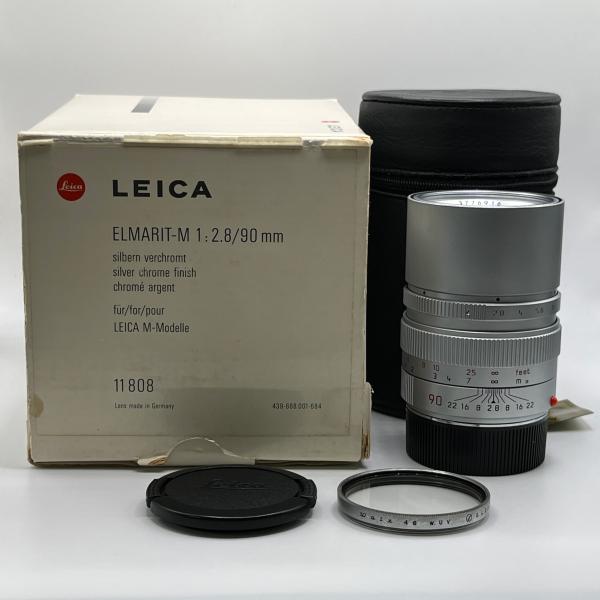エルマリート ELMARIT-M 90mm f2.8 SILVER CHROME LEICA エルマリートM