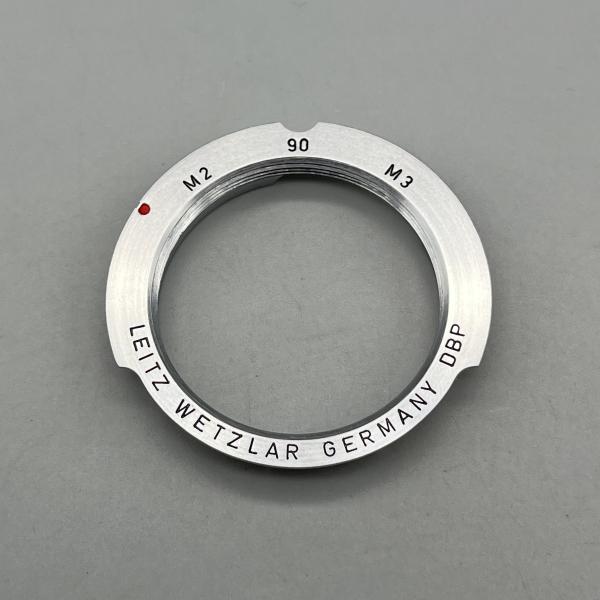 Leica 90mm LMリング 28mm-90mm フレーム対応 LEITZ WETZLAR GERMANY DBP Leica ライカ マウントアダプター Lマウント-Mマウント