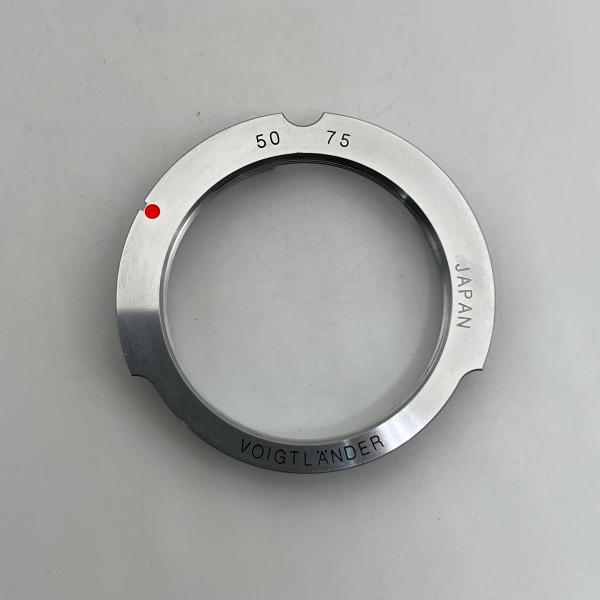 VOIGTLANDER M-Bayonet ADAPTER RING 50-75 フォクトレンダー ライカ L-Mリング