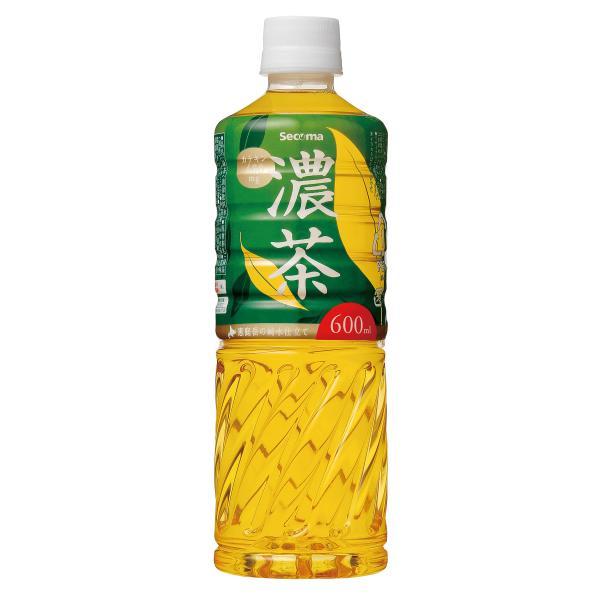Secoma（セコマ） セイコーマート 濃茶 600ml 24本入 飲料 お茶 ケース