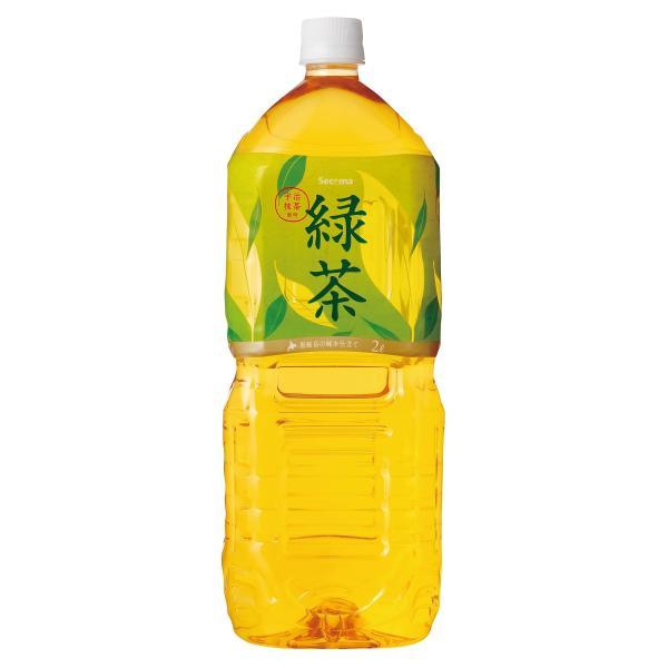 Secoma（セコマ） セイコーマート 緑茶 2L 6本入 宇治抹茶使用 飲料