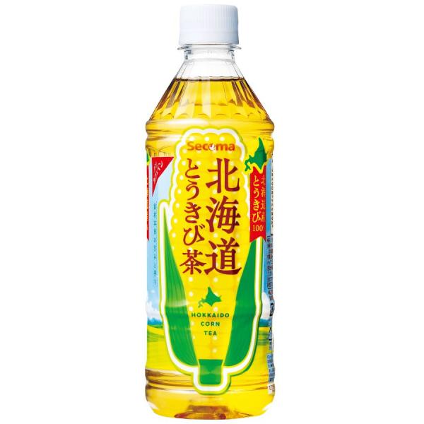 セイコーマート Secoma 北海道とうきび茶 500ml　24本入 送料無料 ケース とうもろこし茶 コーン茶 ノンカフェイン