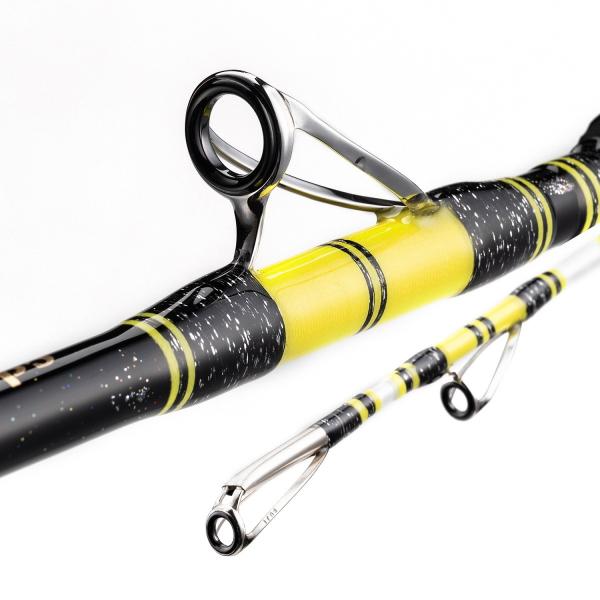 バトルシップス 総糸巻 165-150M ブラックイエロー イカ ヤリイカ