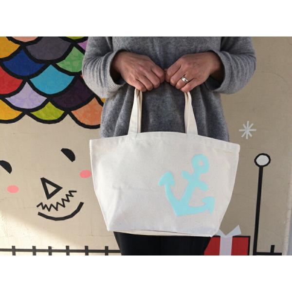 ランチバッグ（イカリどかん）【ステッチハウス】かばん 鞄 トート 旅行 メンズ レディース 男女兼用 ユニセックス おしゃれ マリン