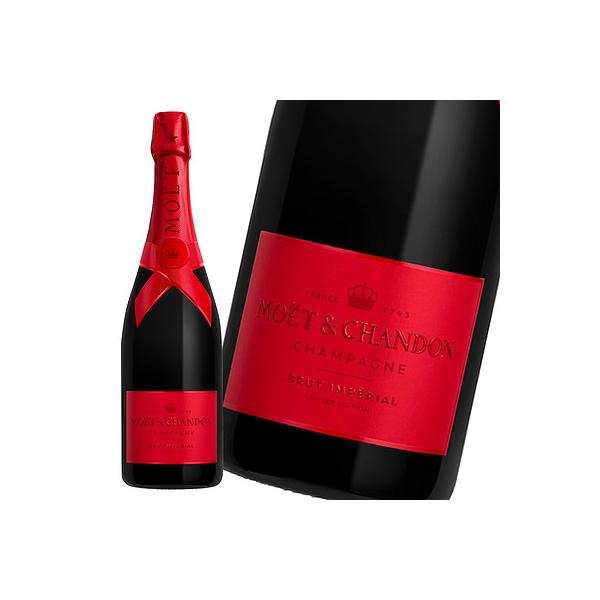 「赤」に染まったモエ・エ・シャンドンとともに、大切な人たちと喜びを分かち合いましょう。