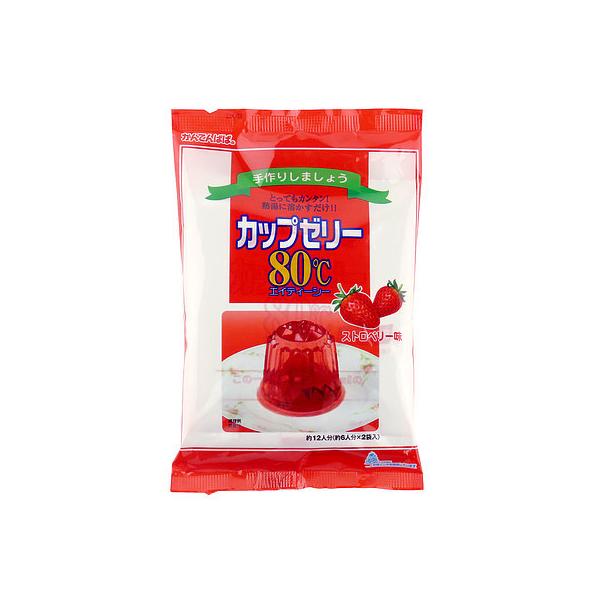 熱湯に溶かして冷やすだけのゼリーの素。シンプルなゼリーなので、フルーツを入れたり、型抜きをしたり、アレンジを楽しめます。