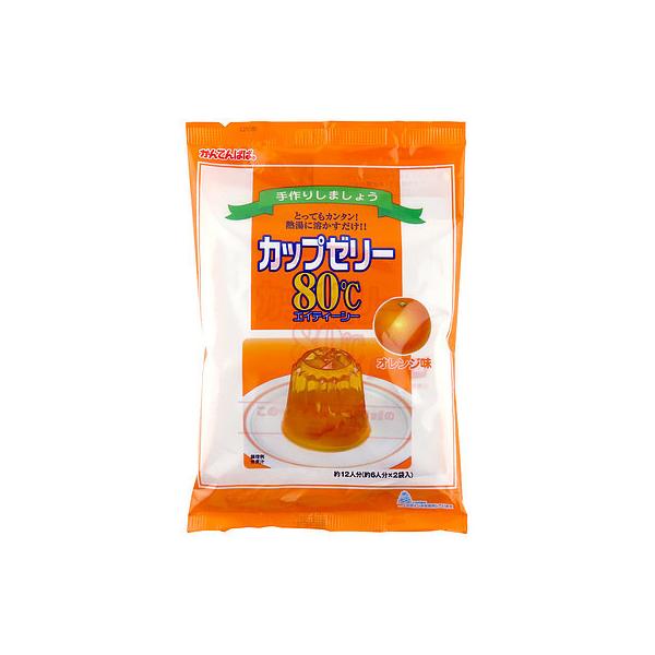 熱湯に溶かして冷やすだけのゼリーの素。シンプルなゼリーなので、フルーツを入れたり、型抜きをしたり、アレンジを楽しめます。