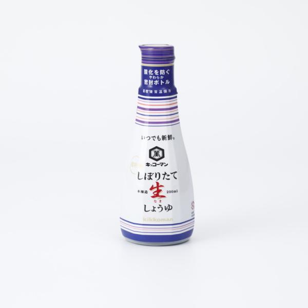 キッコーマン いつでも新鮮しぼりたて生しょうゆ 200ml