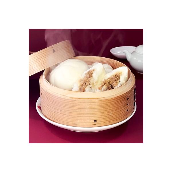 国産豚肉、淡路島産玉葱、筍などを醤油や甜麺醤で味付けをし、国産小麦を使用したもちもち食感の皮で包みました。