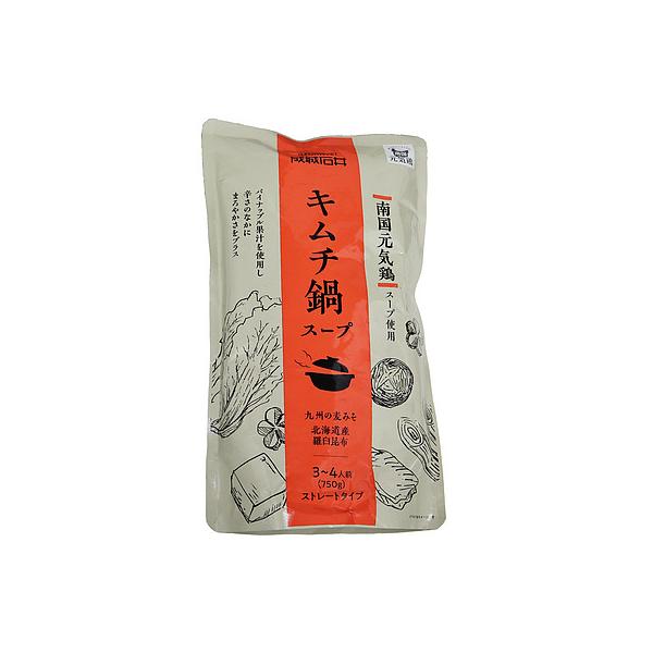 麦みそ、コチュジャン、にんにく、豆板醤、魚醤、唐辛子等でキムチ風に仕立てたスープに南国元気鶏のエキスを加え羅臼昆布のだしを合わせました