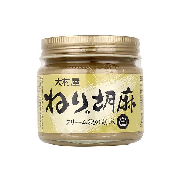 最高品種の白胡麻を煎りあげてそのままクリーム状になるまですりつぶしました。蜂蜜と混ぜれば胡麻ペーストに。