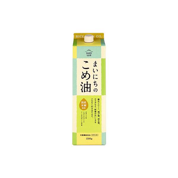 他サイト： 三和油脂 まいにちのこめ油 1500g | 業務用規格の商品画像