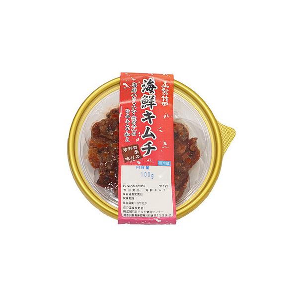 たこ、いか、数の子などを唐辛子みそを使った特製キムチダレで合わせてじっくり熟成し素材の旨味を引き出しました。海鮮の食感と旨味が病みつきになる味わいです。