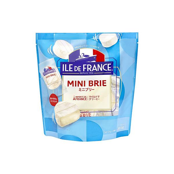 穏やかなミルクの風味を感じられるチーズ。便利な小分けタイプ。