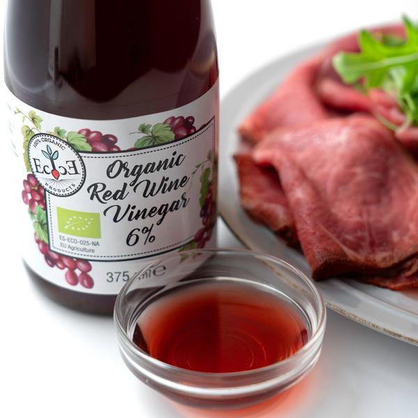 エコヴィナル 有機赤ワインビネガー 375ml