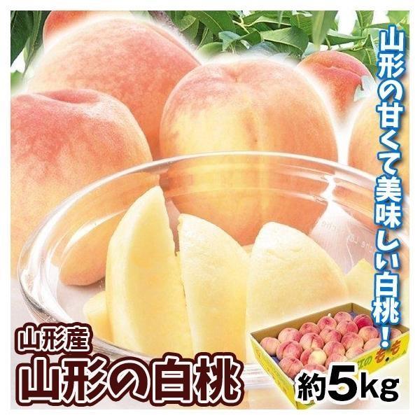 メーカー公式ショップ もも 約5kg 山形の黄桃 大特価 送料無料 食品