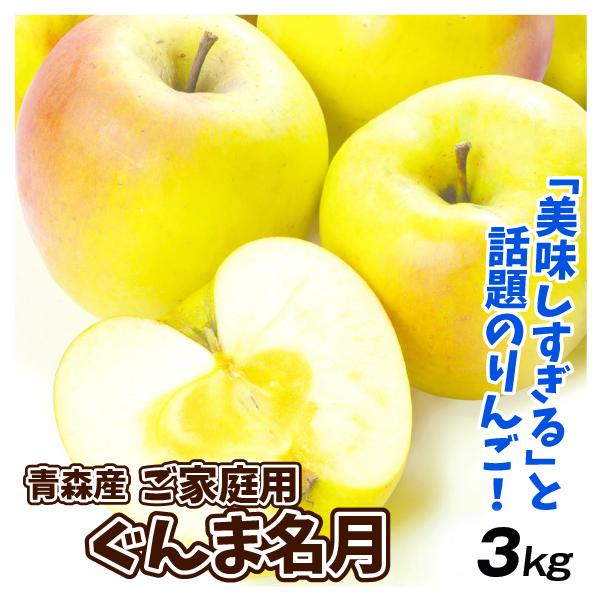 信州産　ぐんま名月　家庭用3kg 家庭用】ぐんま名月3Kg – りんご侍