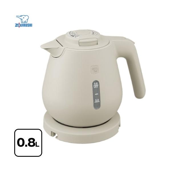 低消費電力タイプ 電気ケトル・ポット 容量：0.8L 象印 CK-DH08-CA ホテル・旅館向け　電気ケトル ベージュ 爆買