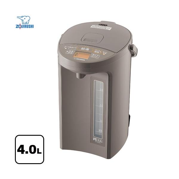 象印　マホービン 電気ポット 4L コードレス　ケトル　CV-DY40 Amazon | 象印マホービン 電気ポット 4.0L グレー CD-WY40-HA