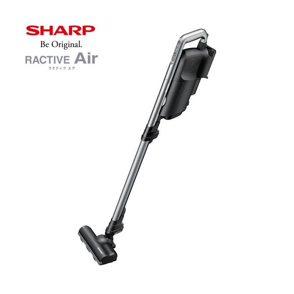 シャープ コードレススティック　ラクティブエア EC-KR1-B スタンド付き SHARP（シャープ） コードレススティック 紙パック式掃除機 RACTIVE