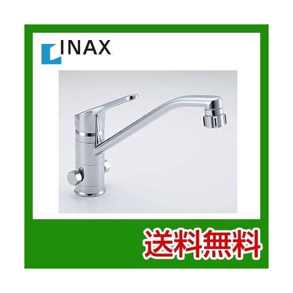 [SF-HB442SYXB] INAX イナックス LIXIL リクシル キッチン水栓 キッチン用水栓 クロマーレ キッチンシャワー付 シングルレバー 混合水栓 （分岐口付） 蛇口 整流＆スポット微細シャワー 【送料無料】 キッチン用 混合...