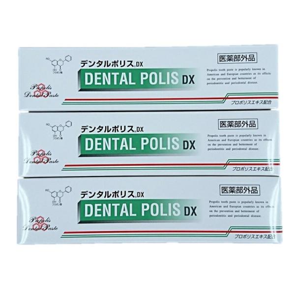 デンタルポリスDX 80g×3本セット 医薬部外品 : 生活のナツ薬店 - 通販 