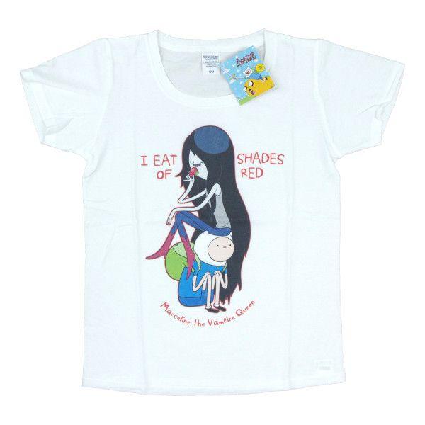 Tシャツ アドベンチャータイム マーセリン アドベンチャータイム] Tシャツ マーセリン（白）【レディース M