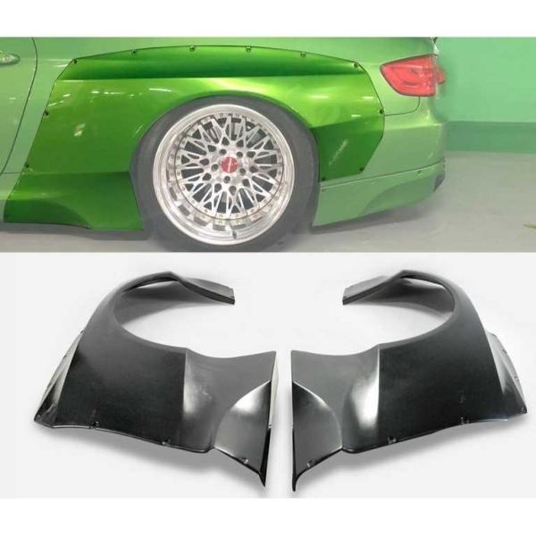 E92 M3 Pタイプ ワイドリアフェンダー カーボン : 生活品店舗 - 通販
