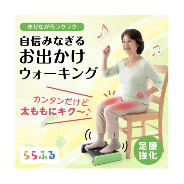 大腿四頭筋 のエクササイズ ららふる フットウォーク 下半身 全身