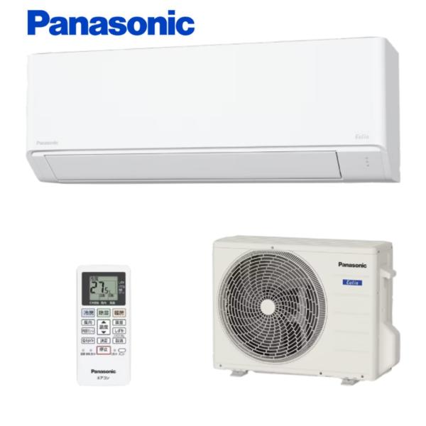 個人宅配送可 パナソニック エオリア CS-225DFL-W ルームエアコン 6畳 2.2kw 単相100V 冷暖房