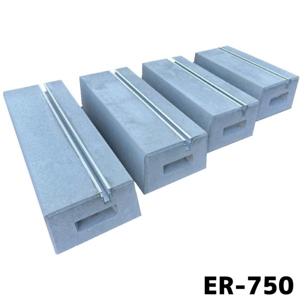 ベースマン 竹原電設 エコ楽ブロック ER-750 M12レール　エコキュート基礎 パッケージエアコン架台 蓄電池にも